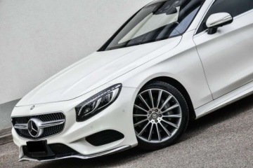 Mercedes Klasa S W222 Coupe 500 456KM 2015 Mercedes-Benz Klasa S MERCEDES S550 456KM Coupe AMG DESIGNO LED Dociagi Ka, zdjęcie 29