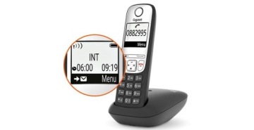 Телефон GIGASET A690 Duo черный и серебристый