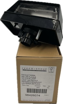 LAMPA PODSVÍCENÍ TABULKY SPZ LEVÝ IVECO DAILY OE 98426074