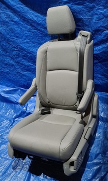 HONDA ODYSSEY FOTEL ŚRODKOWY RZĄD SKÓRA KOLOR SIWY 17-23