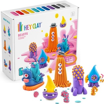 Hey Clay Masa Plastyczna Bestie Tm Toys HCL15021