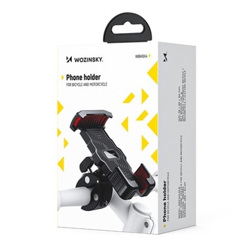 UCHWYT ROWEROWY MOTOCYKLOWY NA KIEROWNICĘ NA TELEFON STABILNY