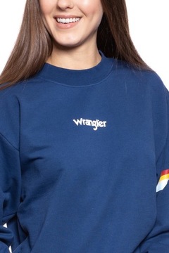 WRANGLER 80´S RETRO DAMSKA BLUZA KLASYCZNA LOGO S