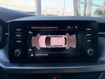 Skoda Kamiq Crossover 1.5 TSI 150KM 2022 Skoda Kamiq 1.5TSI 110KM STYLEKameraElek. Klapa NiskiPrzebieg ASO SalonPL, zdjęcie 26