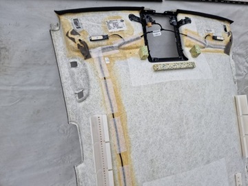 VW Golf VII GTI 2.0 TSI Черная обшивка потолка