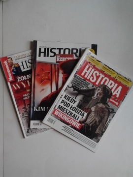 3 x HISTORIA 2013/2015/2016