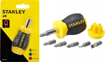 WKRĘTAK MULTIBIT 6 BITÓW KOŃCÓWEK STANLEY 0-66-357