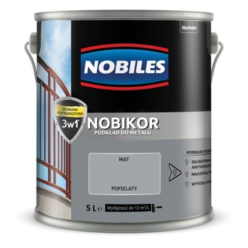 Nobiles Nobikor Popielaty 5 l