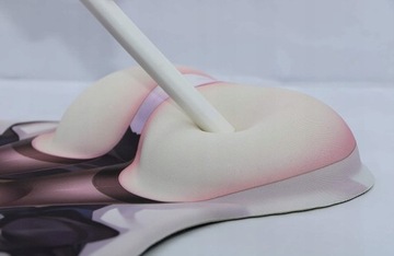 3D сексуальная аниме-девушка нагрудник для мыши
