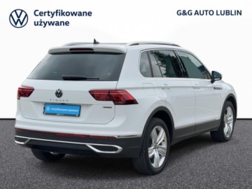 Volkswagen Tiguan II SUV Facelifting 2.0 TDI 200KM 2022 Volkswagen Tiguan Bogate wyposazenie drugi komplet kol LEDMatrix Hak Head-, zdjęcie 4