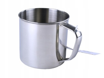 Kubek turystyczny MFH , stal nierdzewna 500 ml