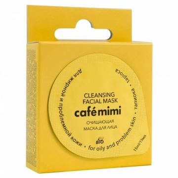 Cafe Mimi Oczyszczająca Maseczka do twarzy 15 ml