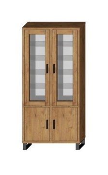 Witryna SARA LOFT 4D 110 wysoka metal- lancelot