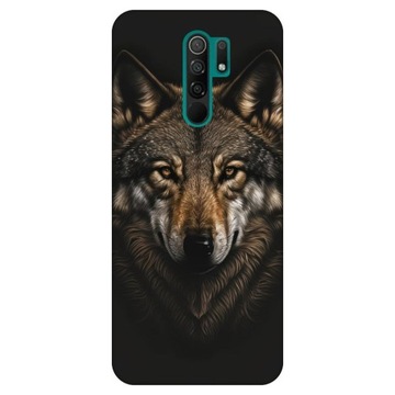 Etui do Xiaomi Redmi 9 Wzory Wilk Stado Wataha