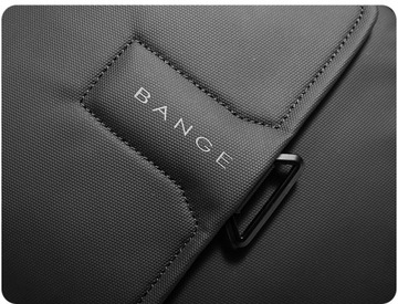 Рюкзак Bange BG-2581 для ноутбука 15,6 16,4, два отделения, вместительный, черный