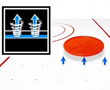 CYMBERGAJ АЭРОХОККЕЙ ХОККЕЙНЫЙ СТОЛ ДЛЯ ДЕТЕЙ