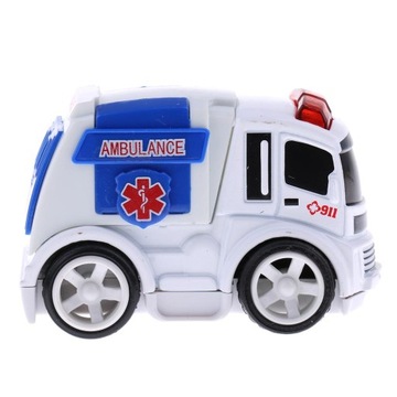 1:64 Diecast model samochodu pogotowia ze stopu tworzywa sztucznego