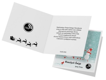 КОРПОРАТИВНЫЕ РОЖДЕСТВЕНСКИЕ ОТКРЫТКИ Бизнес для компаний ЛОГОТИП