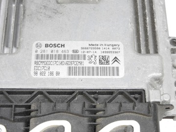 CITROEN DS3 09-14 JEDNOTKA MOTORU 0281018463 9802218680