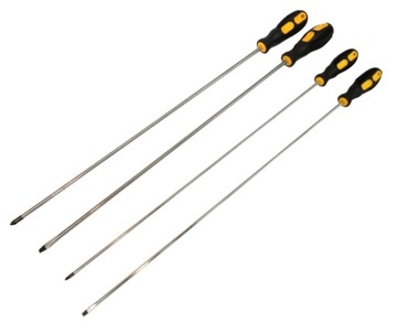Zestaw wkrętaków przedłużanych 450mm 4szt