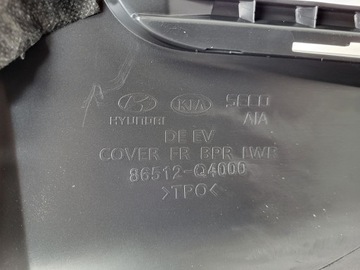 KIA E NIRO 19-22 DOPLNĚNÍ SPOILER NÁRAZNÍK PŘEDNÍ