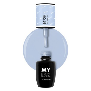 MYLAQ Lakier Hybrydowy M726 My April Sky 5ml
