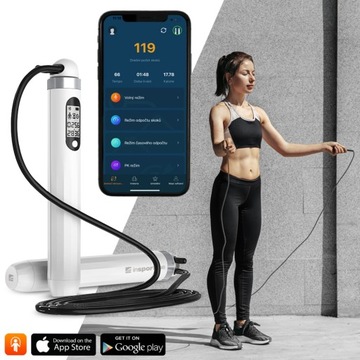 Умная Bluetooth inSPORTline умная скакалка