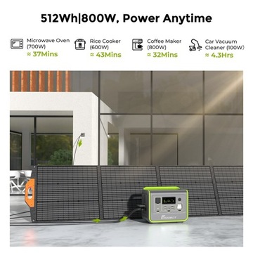 Портативная электростанция Power Bank FOSSiBOT F800 512Втч 800Вт 8 портов