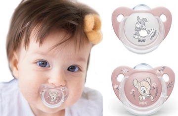 NUK smoczek uspokajający disney 6-18 2pak