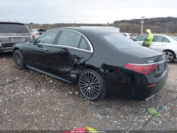 Mercedes Klasa S W223/V223 2022 Mercedes-Benz Klasa S 2022r., 4x4, 4.0L 4.0 Hybryda 496KM, zdjęcie 2