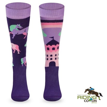 Носки для верховой езды SJBW UNICORN, 80% хлопок.