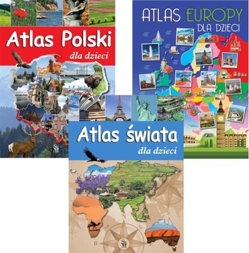 ZESTAW ATLASÓW DLA DZIECI