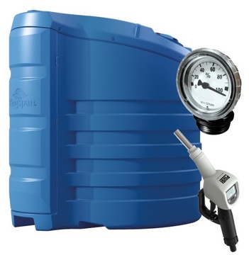 Dwupłaszczowy Zbiornik Adblue 2500L Kingspan BlueMaster + Ogrzewanie