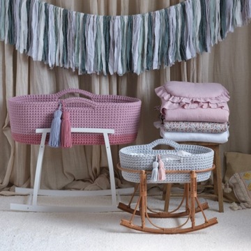 Like Моисейские корзины - корзина Моисея + плетеная качалка - индивидуальный цвет