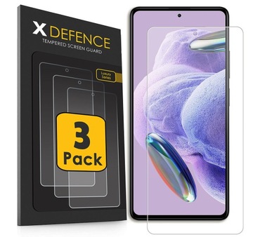 3w1 PANCERNE SZKŁO HARTOWANE OCHRONNE SZYBKA NA TELEFON XIAOMI NOTE 12 PRO
