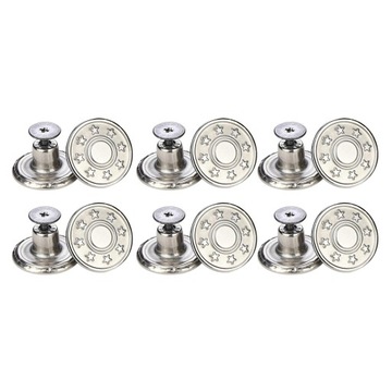 12 x 17 mm kołki do naprawy guzików dżinsowych do spodni dżinsowych
