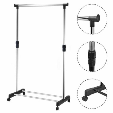 ВЫДВИЖНАЯ ВЕШАЛКА ДЛЯ ОДЕЖДЫ ДЛЯ ШКАФА