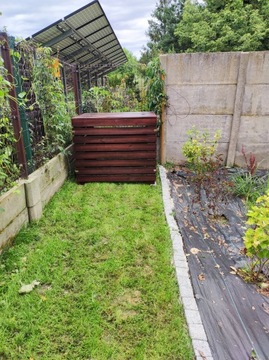 Большой комиссист с крышкой 1200L, установка без использования лакированных инструментов