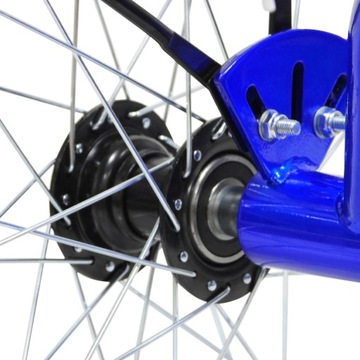 24 CALOWY SKŁADANY ROWER TRÓJKOŁOWY 7 PRĘDKOŚCI