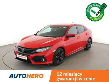Honda Civic X Hatchback 5d 1.5 VTEC Turbo 182KM 2018 Honda Civic full LED navi virtual cocopit klima