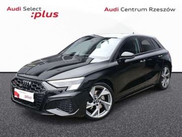 Audi A3 8Y S3 Sportback 2.0 TFSI 310KM 2023 Audi S3 Sportback dach panoramiczny, naglosnienie bangolufsen, matrix led,
