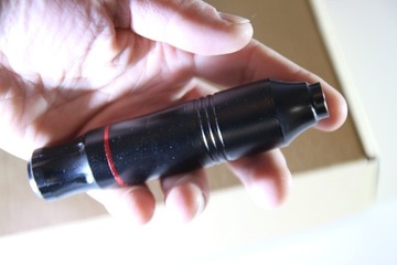 PREMIUM Zestaw Maszynka Do Tatuażu Rotacyjna Pen TATOO + Kabel Lekka 15CM