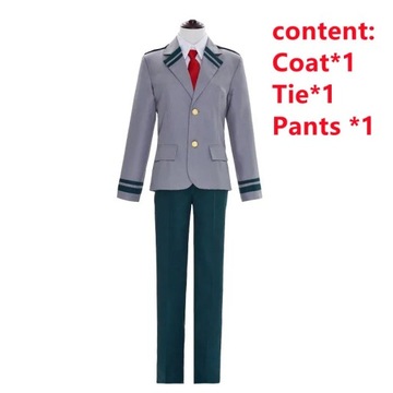 STRÓJ KOSTIUM PRZEBRANIE cosplay Anime My Hero Academia Midoriya Izuku Baku
