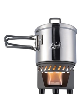Zestaw do gotowania Esbit Solid Fuel Cookset 585 ml Stainless Steel