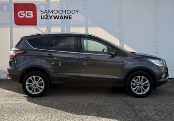 Ford Kuga II SUV Facelifting 1.5 EcoBoost 182KM 2017 Ford Kuga 1.5 EcoBoost 182KM 4x4 AT6 Titanium Salon PL ASO I-wszy wlascici, zdjęcie 6