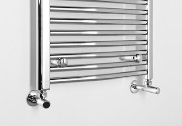 Aqualine ALYA grzejnik obły 500x1118mm 305W chrom