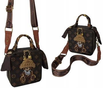 ЖЕНСКАЯ СУМКА, СУМКА НА ПЛЕЧЕ, МАЛЕНЬКИЙ МИШКА ТЕДДИ, МИШКА ТЕДДИ, ЦВЕТ