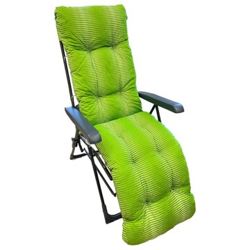 Poduszka na fotel ogrodowy Malaga - Zielone Kropki