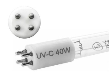 ŻARNIK ŚWIETLÓWKA UV 40W AQUANOVA TRZONEK T5 4PINY