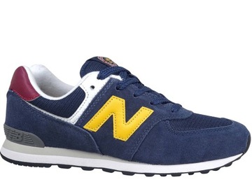 NEW BALANCE 574 GC574HW1 BUTY SKÓRZANE GRANATOWE